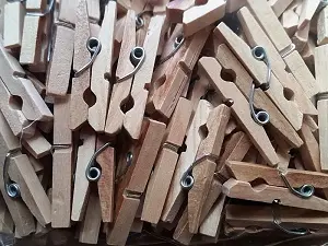 Прищіпки дерев'яні