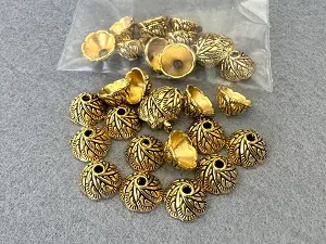 Шапочка металева для намистин