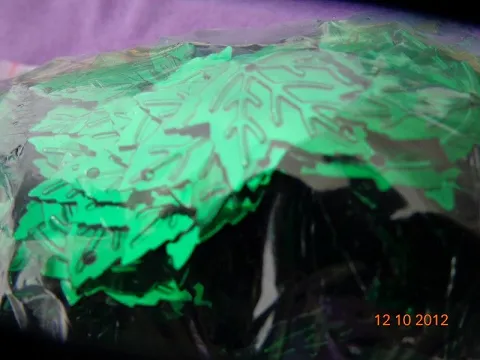 Паєтки листочки