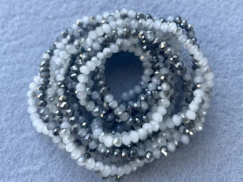 Хрусталь Сфера (Рондель) - 3мм