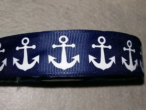 Стрічка репсова-2.5см-якоря