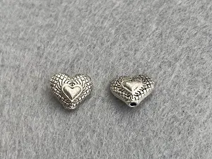 Намистини Серце - 10шт