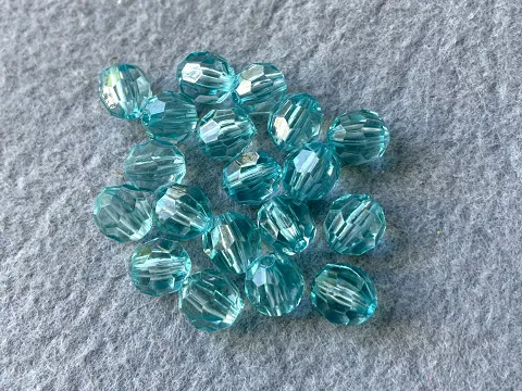 Бусины гранённые - 10мм