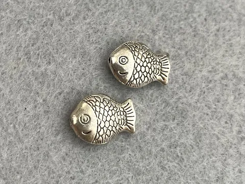 Намистини Рибка - 10шт