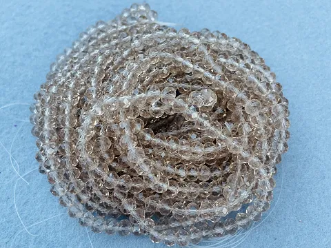 Хрусталь Сфера (Рондель) - 6мм