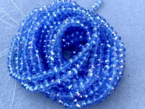 Хрусталь Сфера (Рондель) - 6мм