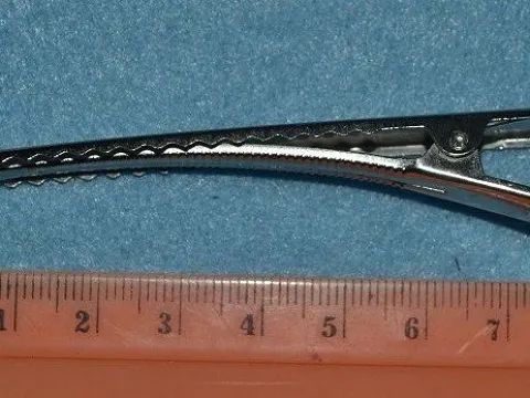 Заколка-крокодильчик