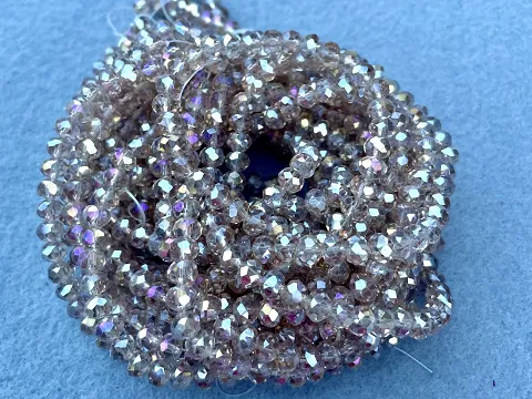 Хрусталь Сфера (Рондель) - 6мм