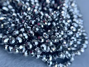 Хрусталь Сфера (Рондель) - 6мм-10ниток