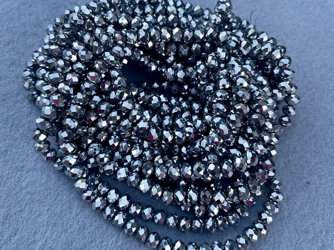 Хрусталь Сфера (Рондель) - 6мм-10ниток