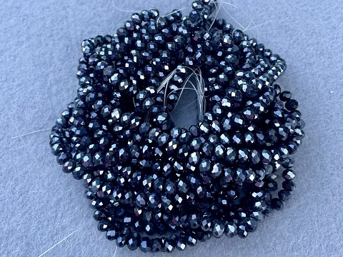 Кришталь Сфера (Рондель) - 6мм-10ниток