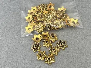 Шапочка металева для намистин