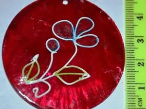 Підвіска з перламутру