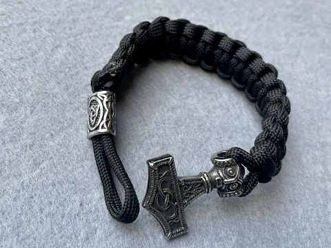 Браслет із паракорду "Молот Тора"