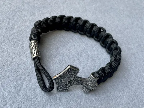 Браслет із паракорду "Молот Тора"