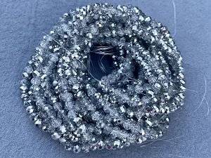 Кришталь Сфера (Рондель) - 6мм-10ниток