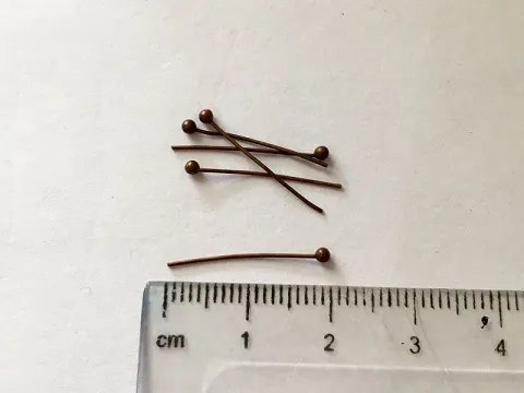 Пины с шариком-2см