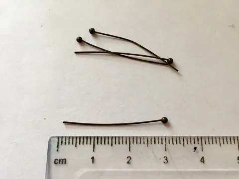 Пины с шариком-3см