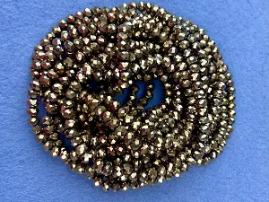 Кришталь Сфера (Рондель) - 6мм-10ниток