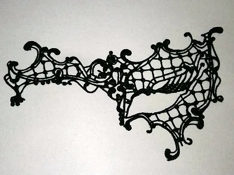 маска мереживна