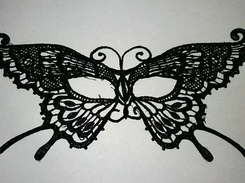 маска мереживна