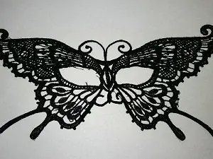 маска мереживна