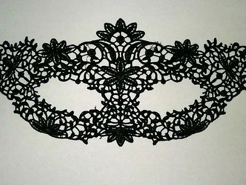 маска мереживна