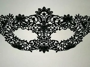 маска мереживна