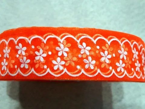 Лента органза"Цветок"-2.5см