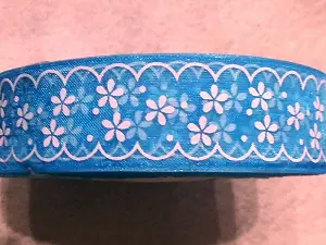 Стрічка органза "Квітка" -2.5см