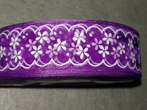 Стрічка органза "Квітка" -2.5см