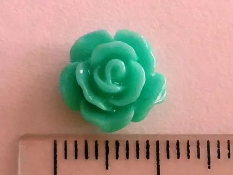 Кабошон трояндочка-10шт