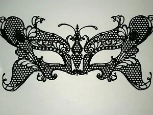 маска мереживна