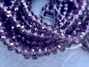 Кришталь Сфера (Рондель) - 6мм-10ниток