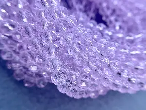 Кришталь Сфера (Рондель) - 6мм-10ниток