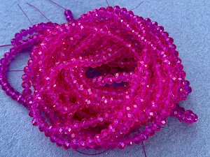 Кришталь Сфера (Рондель) - 6мм-10ниток