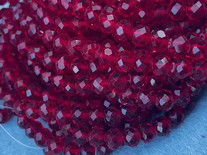 Кришталь Сфера (Рондель) - 6мм-10ниток