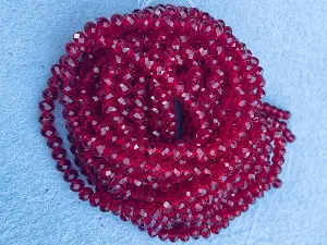 Кришталь Сфера (Рондель) - 6мм-10ниток