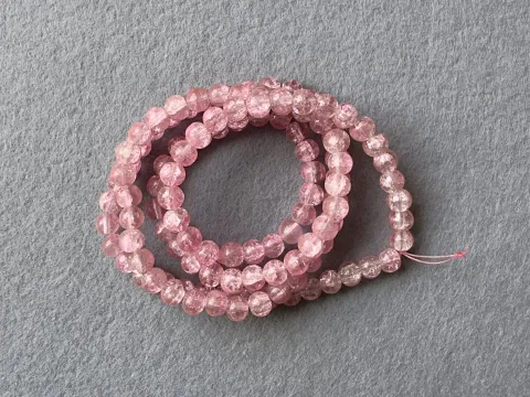 Перли керамічні -бите скло - 8 мм