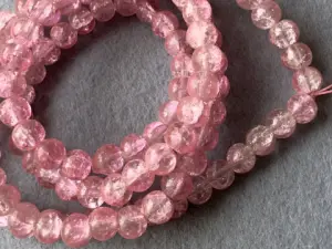 Перли керамічні -бите скло - 8 мм