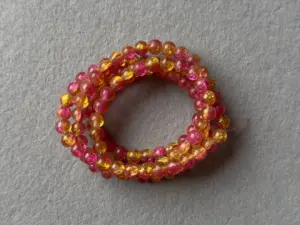 Перли керамічні -бите скло - 8 мм