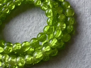 Перли керамічні -бите скло - 8 мм