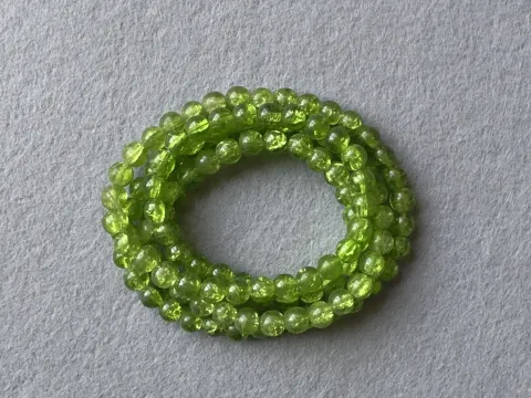 Перли керамічні -бите скло - 8 мм