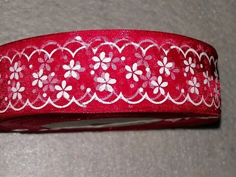 Стрічка органза "Квітка" -2.5см