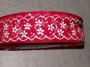 Стрічка органза "Квітка" -2.5см