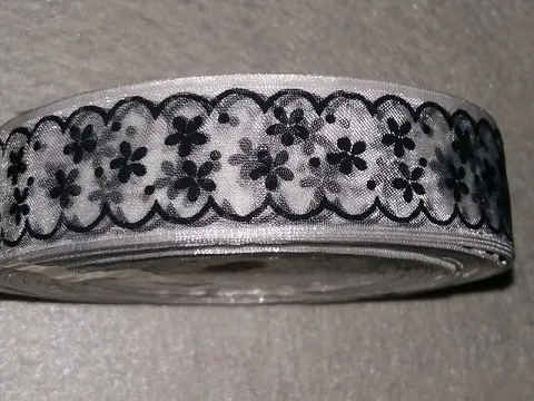 Стрічка органза "Квітка" -2.5см