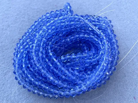 Кришталь Сфера (Рондель) - 6мм-10ниток