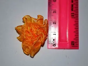 Квітка з органзи