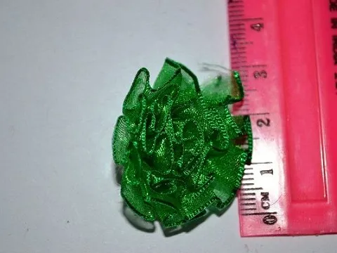 Квітка з органзи