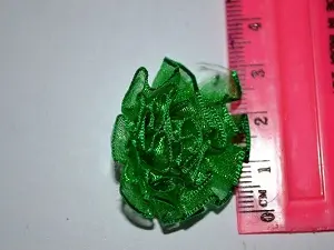 Квітка з органзи